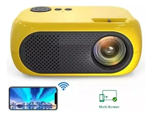 Mini Proyector Portatil 1200 Lumens Super Practico Y Comodo